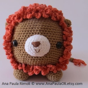 Lion crochet pattern PDF Digital Download image 1