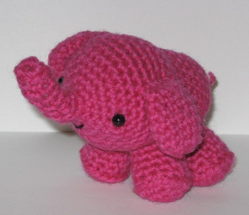 Mom and Baby Elephant amigurumi crochet pattern PDF Digital Download image 5