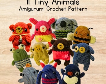 Little Amigurumi Animals crochet pattern