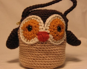 Little Owl Purse - Crochet Pattern
