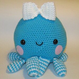 Huggable Octopus amigurumi crochet pattern PDF Digital Download image 4