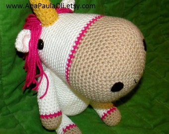 Unicorn crochet pattern - PDF Digital Download