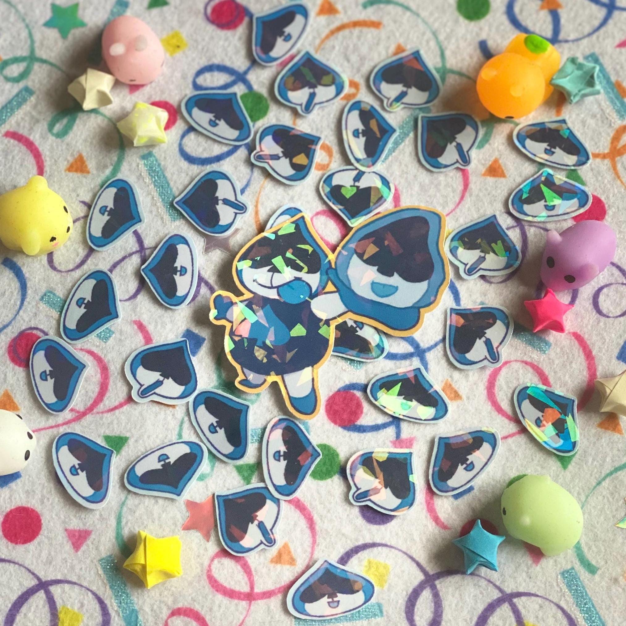 Deltarune Stickers, Lancer and Lancer Cookie - Etsy