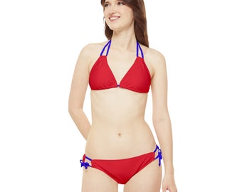 Ensemble de bikini à bretelles Haut Bas