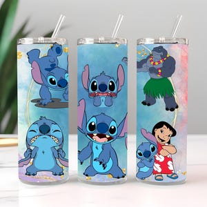 Lilo & Stitch Tumbler: 20oz Insulated Cartoon Wrap