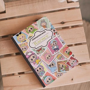 Labubu Composition Notebook: Kawaii Monster School Stationery