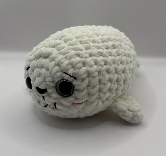 Joli phoque blanc Peluche Peluche France