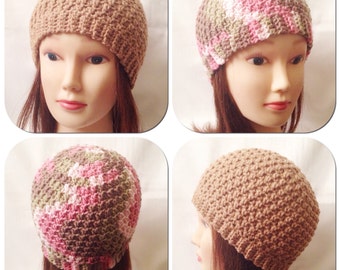 Honeycomb Beanie Crochet Pattern