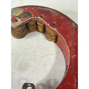Ridgid 154 Quick-Acting Tubing Cutter 1 7/8 to 4 1/2 Inch Red Pipe Tool Vintage image 3