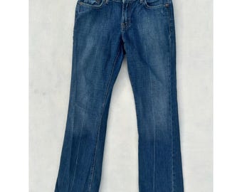 Guess Jeans 70105 RG Medium Wash Bootcut Denim Blue Jeans Size 28