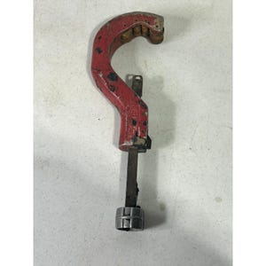 Ridgid 154 Quick-Acting Tubing Cutter 1 7/8 to 4 1/2 Inch Red Pipe Tool Vintage image 1