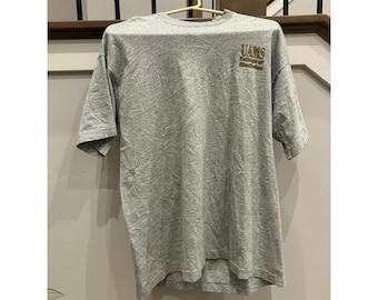 Vintage UAMS College of Medicine Graphic T-Shirt Mens Large Gray Medical Tee