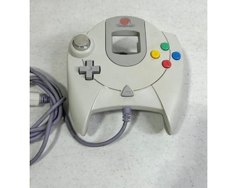 Sega Dreamcast HKT-7700 Wired Controller White Original OEM Video Game Pad