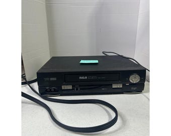 RCA VR628HF Hi-Fi Stereo AccuSearch 4 Head VCR VHS Player Black Parts Repair