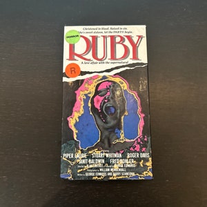 Ultra rzadki film Ruby VHS