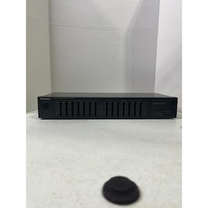 Technik SH-8017 Stereo Grafik-Equalizer 7 Band Vintage Audio Component Schwarz