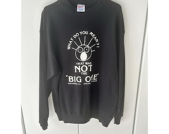 Vintage 90s Northridge Earthquake "Not The Big One" Sweatshirt - Made in USA XL