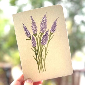 cartes d'été simples, cartes florales faites main, aquarelles, cartes de remerciement, cartes d'anniversaire aquarelles pour toutes les occasions