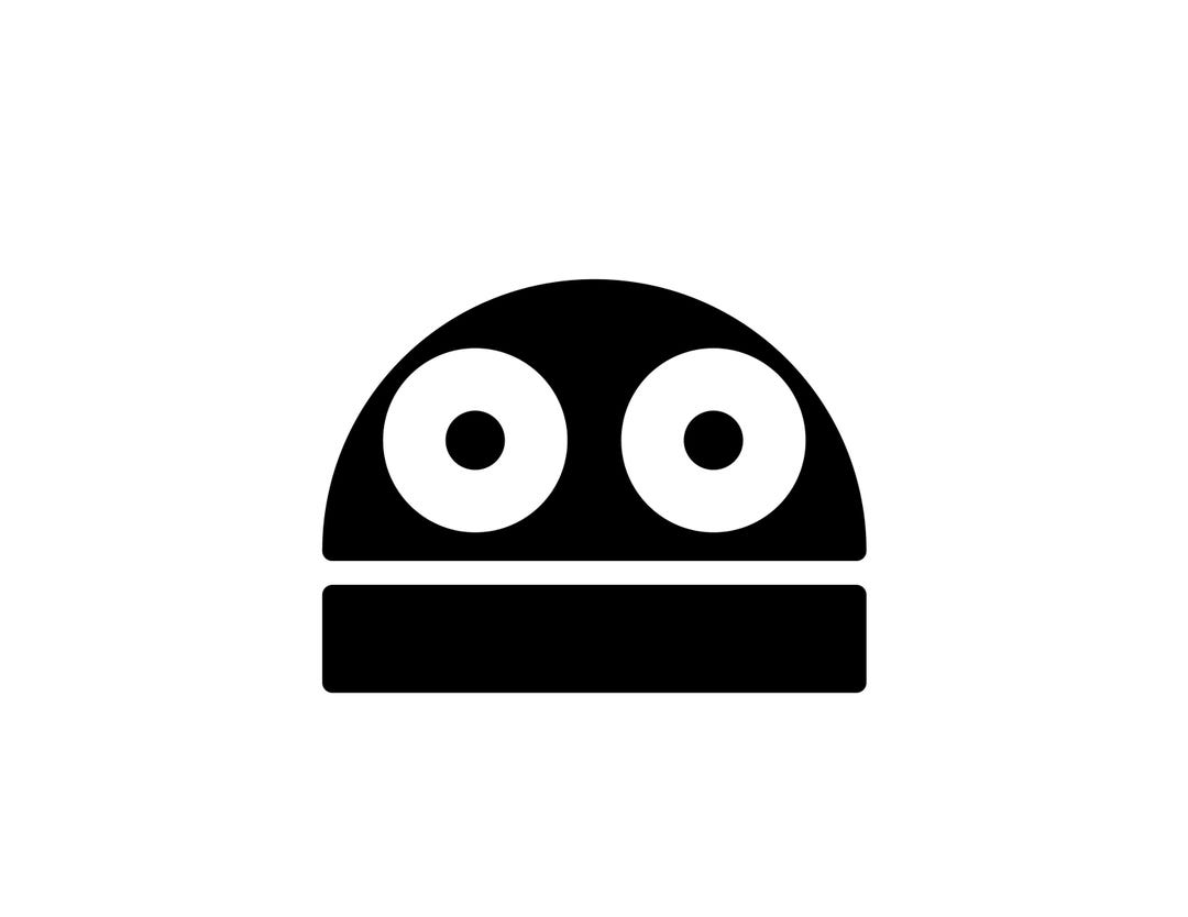 Robot Closed Sign R.E.P.O. Robot Closed Mouth Icon Vinyl Decal Sticker - Etsy
