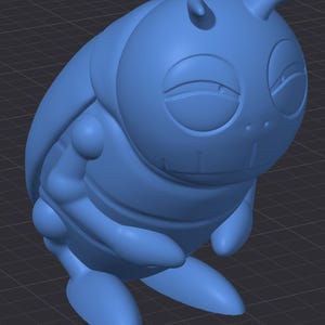 Final Fantasy Oglop Toy 3D Model