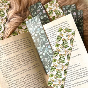 Papier Lesezeichen Bookmark Karton Bookish Sticker Bild 4