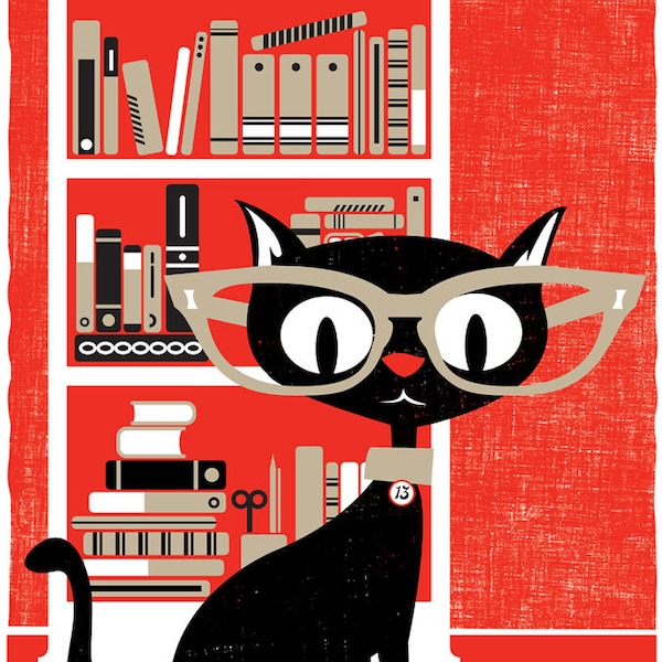 Modern Screenprint Etsy