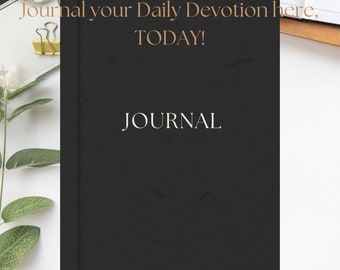 Minimalist Journal Digital Daily Devotion Template