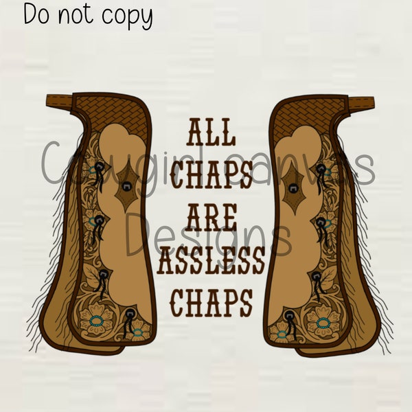 All chaps are assless PNG file