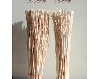 Mai-Nga Wood Diffuser Sticks 100g., 10inch length with sizing option of 1.5mm - 6mm Dia.