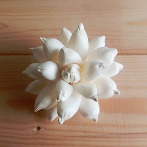 9 Blue Bird Sola Wood Diffuser Flowers 8 cm Dia.