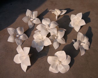 6 Frangipani Sola Wood Diffuser Flowers 10 cm Dia.