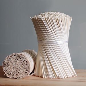 100 Rattan Reeds for Fragrance Diffusers, 10 Inch Length, 3 mm Diameter