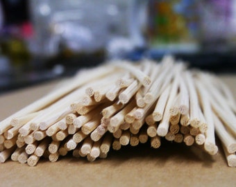 1000 Rattan Reeds for Diffuser Fragrance, 10 inch. length, 3mm Dia.