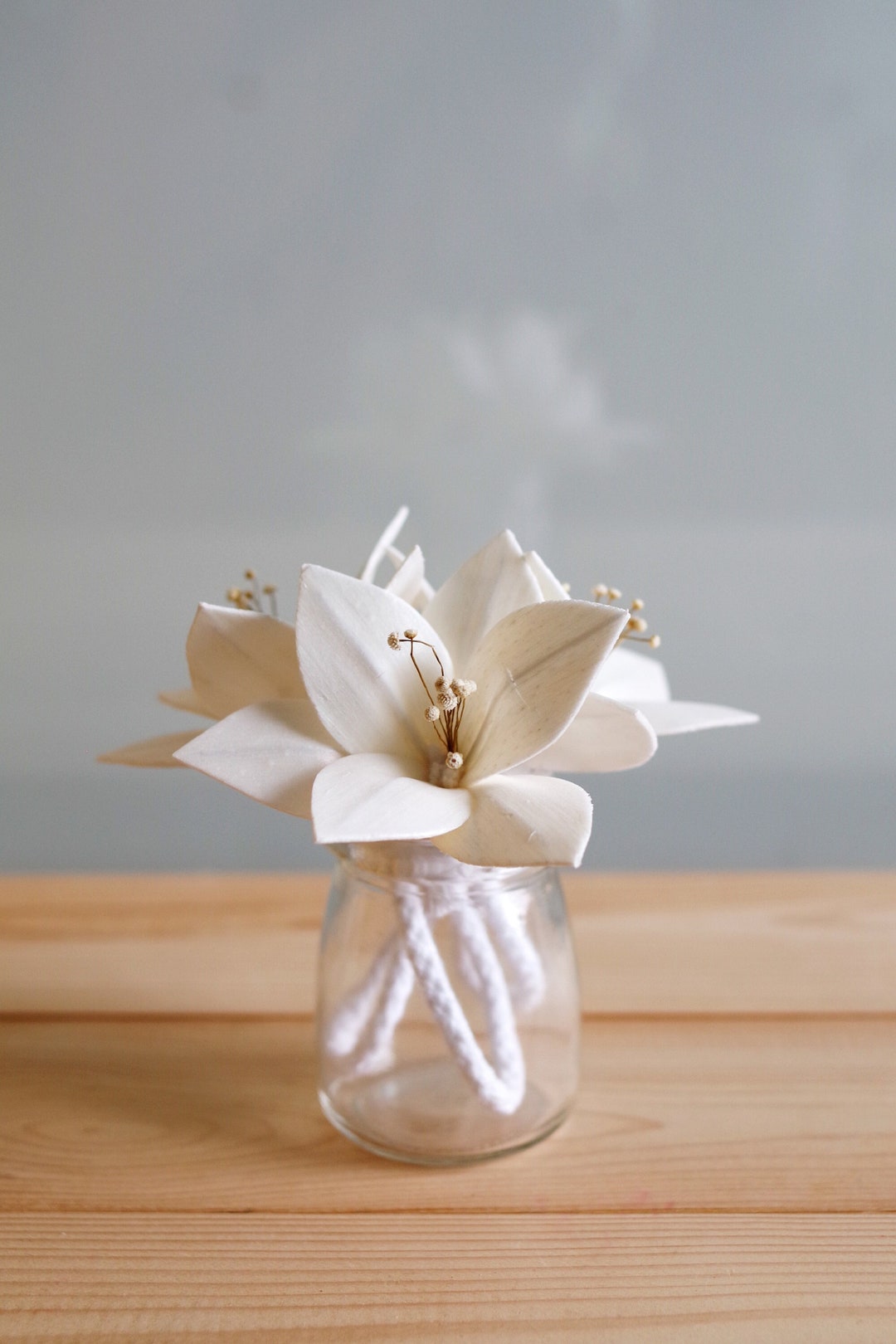 Diffuser Flower Pattern 15 Lily Sola Wood Diffuser Flowers 8cm Dia. With an Option of 7.5in ...