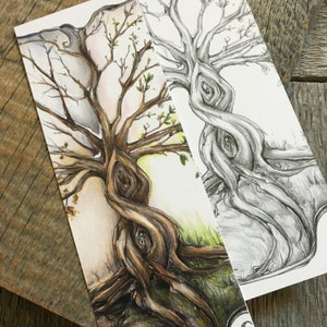 Four Seasons bookmark ... two sided printed semi gloss bookmark image 2