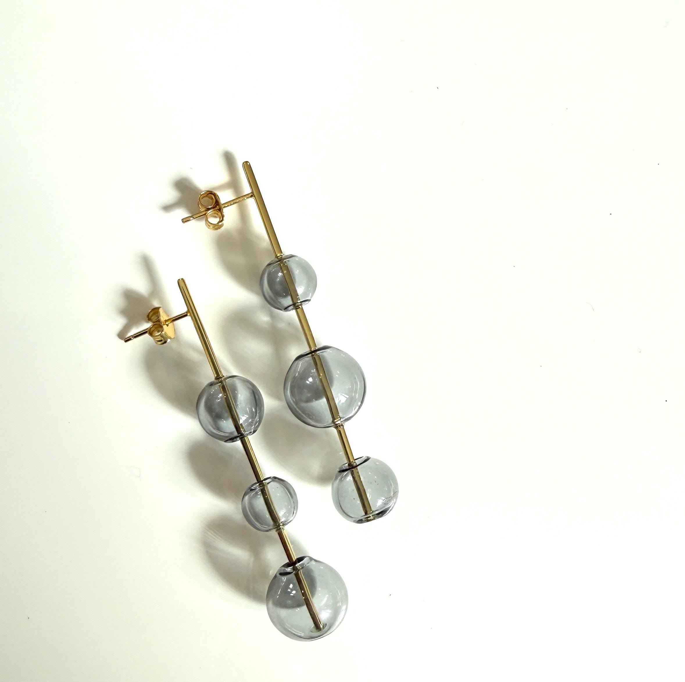 Vintage Bubble Earrings - Etsy
