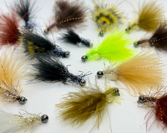 Custom Euro Jig Streamers (2 flies)