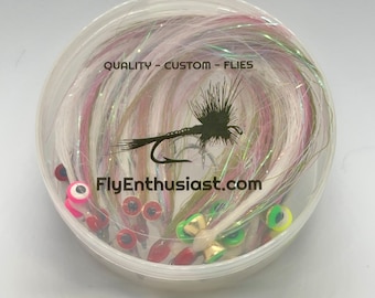 Aangepaste Clouser Minnow-patronen (10 ea, roestvrijstalen SW)