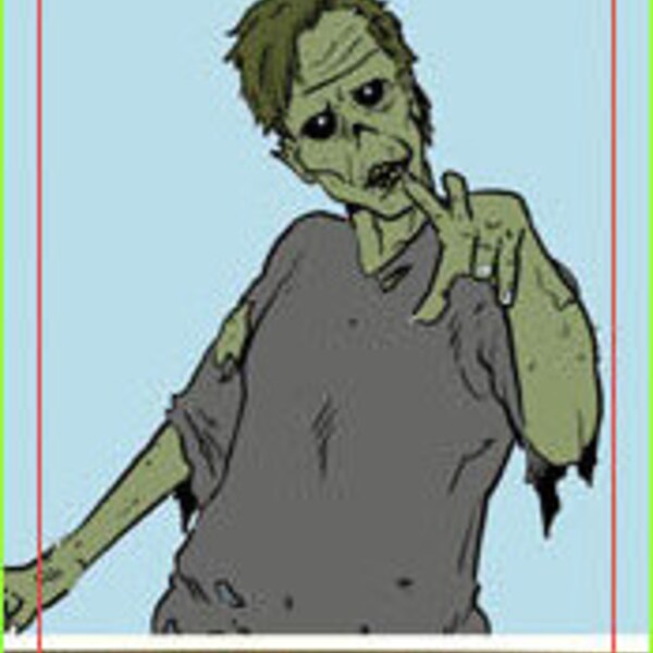 Zombies Miss the Library Bookmark in Sleeve