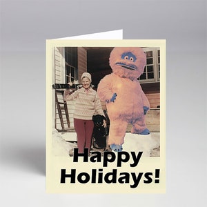 20 pack buone vacanze da questo Yeti che è andato in gita sugli sci Natale Natale Carte di Natale
