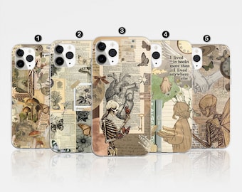 Book Lover Phone Case Quote Read Art Cover for iPhone 17 Pro Max, 16e, 15, 14, 12 & Samsung S25 Ultra, S24 FE, A56, Pixel 9 Pro 8
