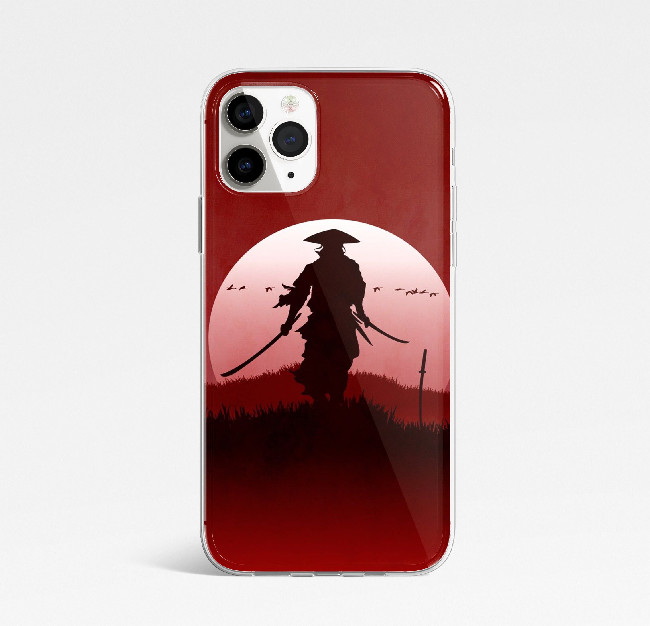 Samurai Warrior Phone Case Japanese Cover for iPhone 17 Pro Max