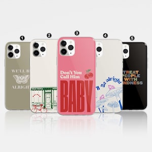 Harry Quote Phone Case Song Lyrics Cover fit For iPhone 16 Pro, 15 Plus, 14, 13, 12, 11, XS & Samsung S25, S24, A55, A54, Pixel 8