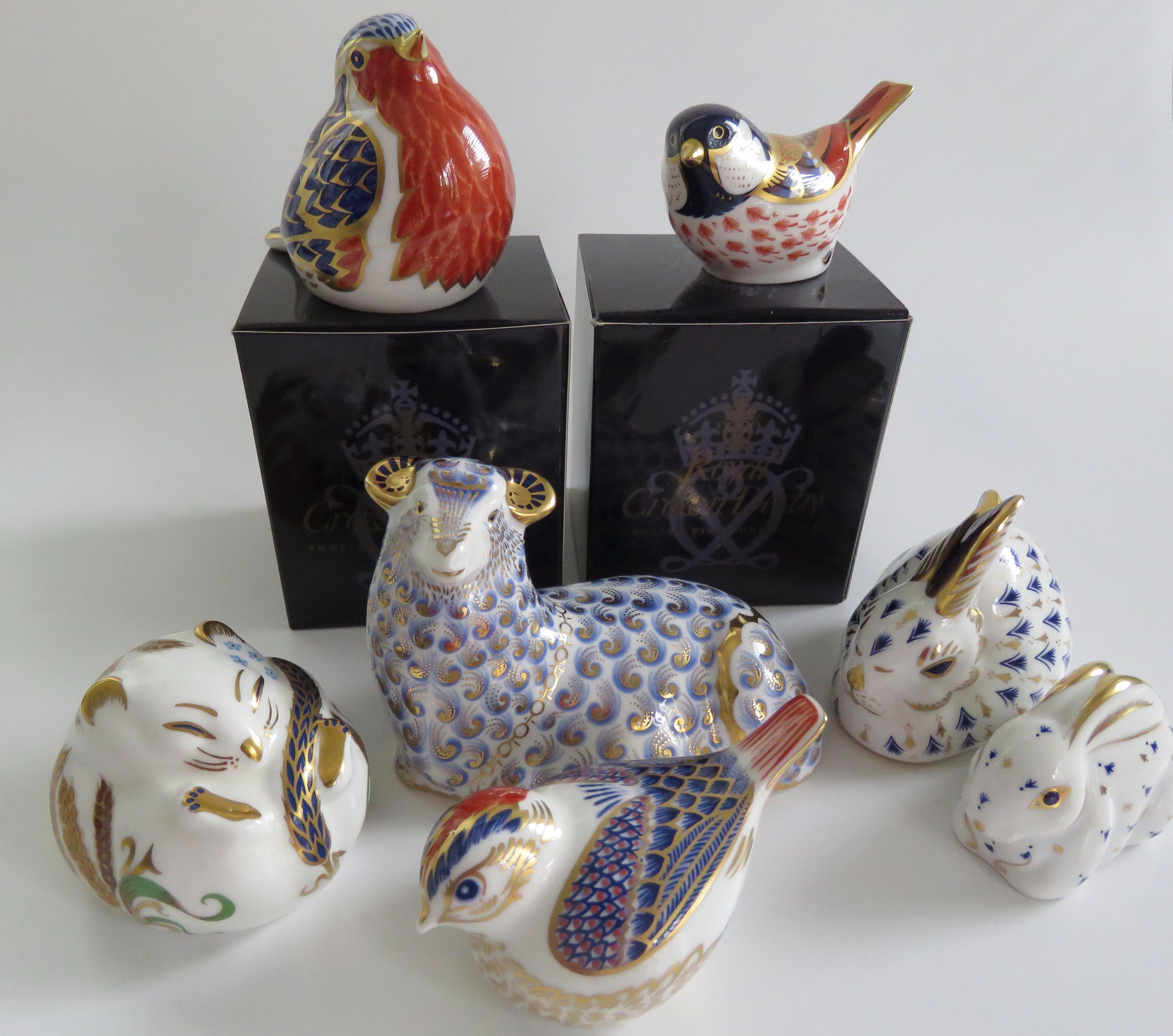  crown derby 陶器　鳥 Royal Crown Derby Bird - Etsy UK