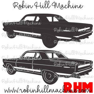Vintage Car DXF, PLT, dwg, svg digital vector cut files designed for CNC plasma cutting ~ metal template pattern