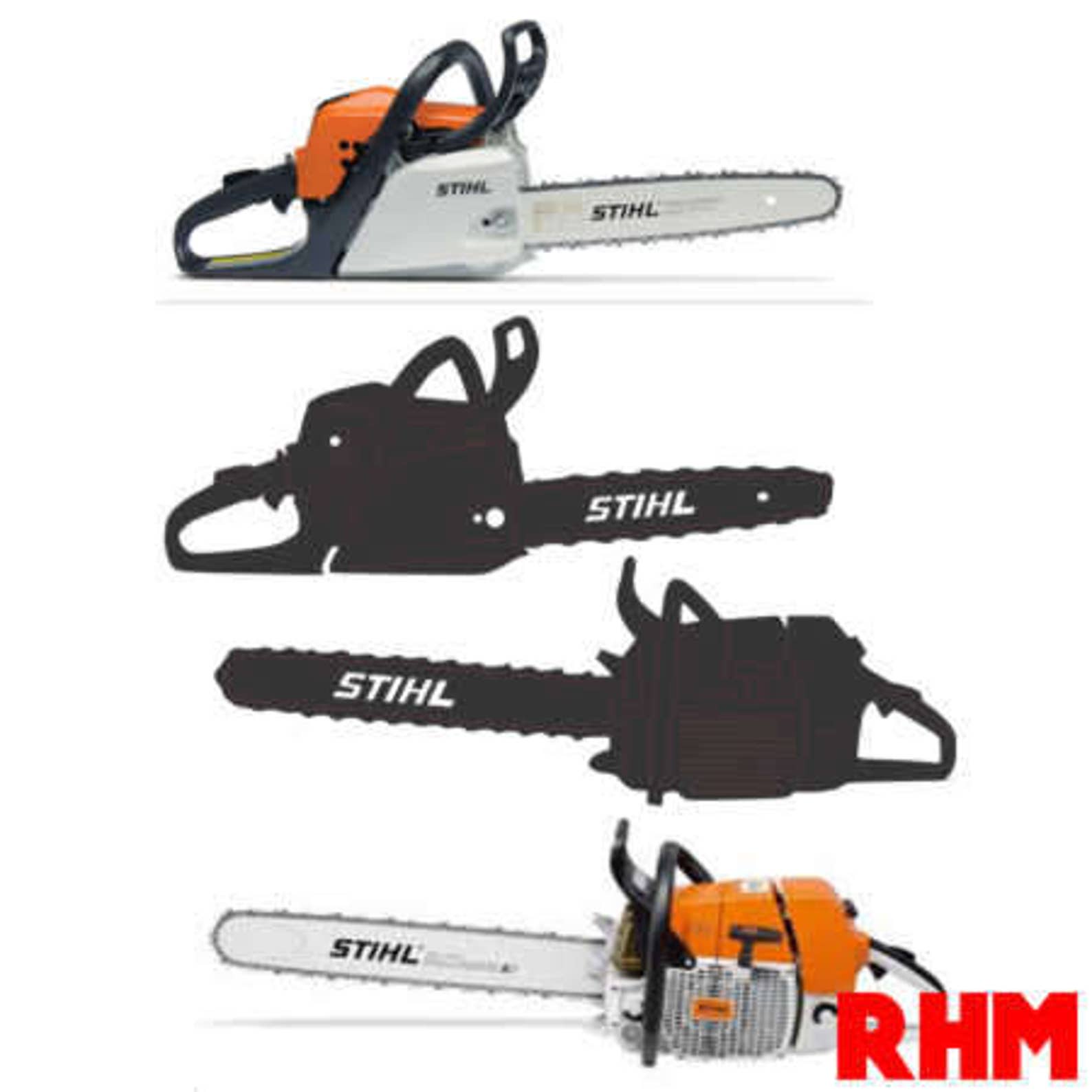 Chainsaw Stihl MS 880 Dxf Svg Dwg Files Plasma Cutting CNC Etsy
