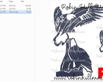 Eagle DXF and SVG designed for plasma cutting CNC water jet file