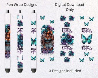 Pen Wrap Bundle, Pen Wrap Sublimation Designs, Epoxy Pen Wraps, Pen Waterslide Designs, Pen Wrap Png, UV DTF, UV dtf pen wrap