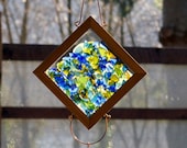 Wind Chime, Sea Glass, Beach Glass, Stained Glass, Copper Wind Chimes, Windchime, Windchimes, Suncatcher