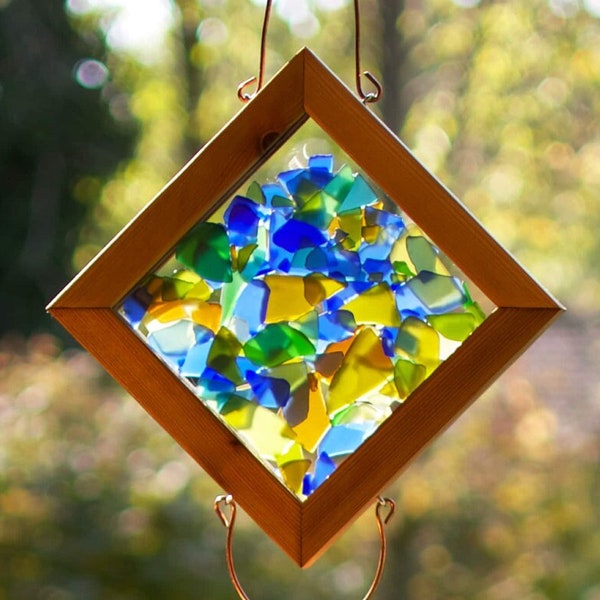 Wind Chimes Stained Glass Etsy